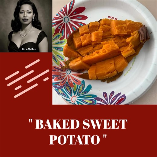 Don’t forget to always eat an old-fashioned, sweet potato🥰 Diva Doctor ❤️ | Valerie Walker