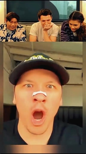 Spider-Man Cast vs The Funniest Clips on Internet! 😂 #shorts #funny #comedy