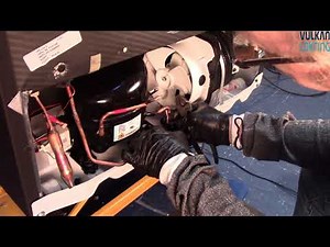 R600a Lokring Repair of GE Top Mount Refrigerator