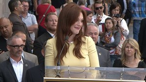 Julianne Moore's Star Ceremony