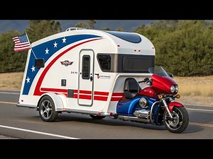 Futuristic 3-Wheel Motorcycle RV That Will Revolutionize American Road Trips Forever 🇺🇸