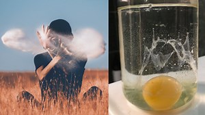¿Qué significa cuando el huevo se va hasta abajo después de una limpia?