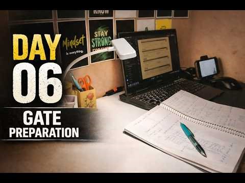 Day 6 GATE 2027 Preparation | Karnaugh Map (K-Map) Practice | Digital Electronics Study Vlog