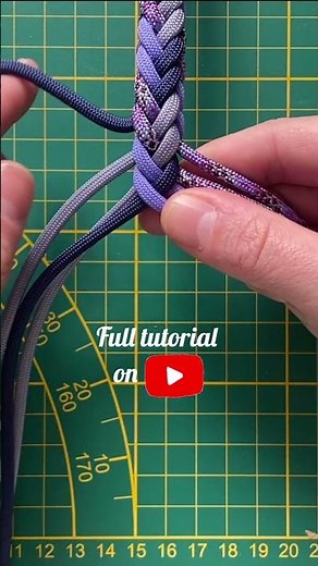 Braiding a Herringbone Paracord Dog Leash | Quick Tutorial | EASY FOR BEGINNERS