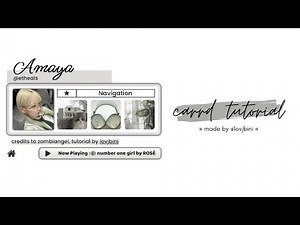 cute & interactive carrd tutorial — © zombiangel