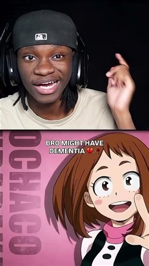 BRO MIGHT HAVE DEMENTIA 💔🥀 #reaction #trending #shorts #myheroacademia