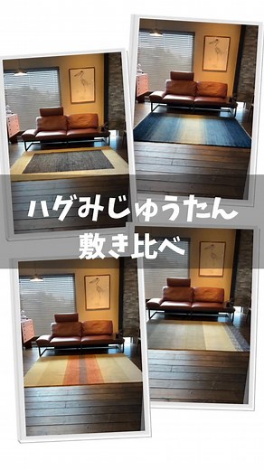 イズミファニチャー | インテリアショップ on Instagram: "＼✨ 同じお部屋が、こんなに変わる！ ✨／ 【ハグみじゅうたん5種類、敷き比べてみました！】 「お部屋の雰囲気を変えたいけど、何から始めたらいいの？」 そう思ったら、まずは足元から変えてみませんか？ 今回は、人気のハグみじゅうたんを5種類、同じお部屋に敷き比べてみました！ 🌿 色合いで、明るく爽やかに 🍂 柄で、落ち着いた温もりを 🏠 厚みで、ふかふかの癒し空間に 一枚敷くだけで、お部屋の印象がガラッと変わるのが、動画を見れば一目瞭然です。 ぜひ再生して、その変化をご覧ください👉 あなたのお部屋にぴったりの「ハグ」を見つけに、イズミファニチャー諫早店へお越しください！ #ハグみじゅうたん #敷き比べ #ビフォーアフター #インテリアコーディネート #ラグ #絨毯 #お部屋の模様替え #イズミファニチャー #諫早 #長崎"