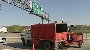 Truck crash slowed Route 30 traffic