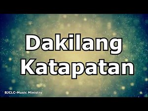 Dakilang katapatan LYRICS, (Tagalog Gospel Song)_Cover Papuri Singers