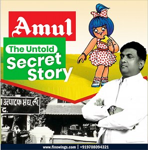 Amul the Untold Secret Story | Amul Case Study ✅Join WhatsApp channel - https://whatsapp.com/channel/0029Va9Geoy72WTt3Qnro42V ✅Telegram: https://t.me/themukulagrawal ✅For Every IPO Blog Save Our Link https://www.finowings.com/IPO/ #amul #amulstory #amulcasestudy #mukulagrawal | Finowings | Facebook