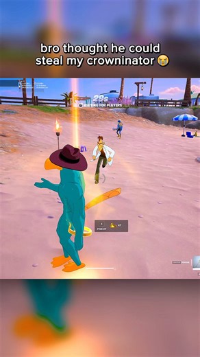 Perry Platypus VS Dr Doofenshmirtz over a Fortnite Crown 👑