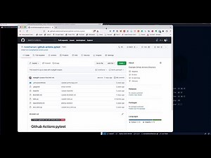 Github action and python lint