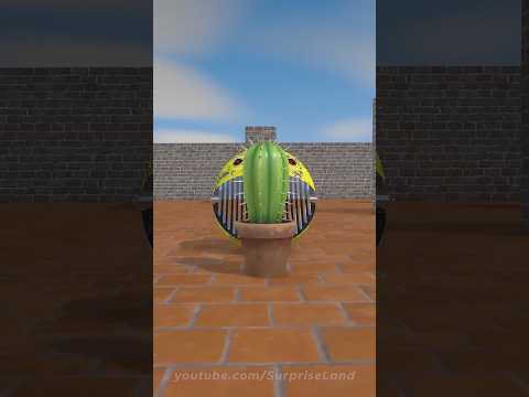 Robot Pacman vs cactus 🌵🔤 #shorts #pacman #robotpacman
