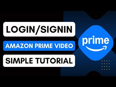 How To Log In To Amazon Prime Video