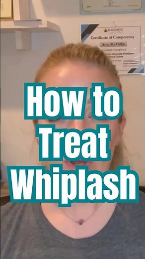 Whiplash Recovery: The Best Treatment Methods for FULL Recovery #neck