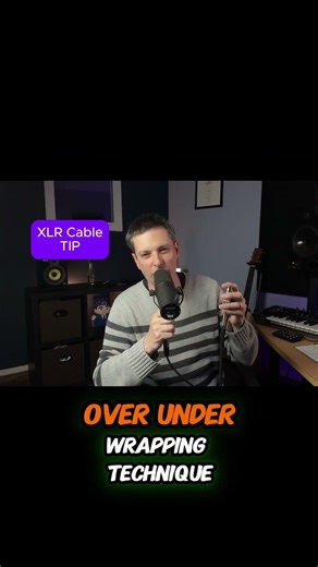 Over-Under Wrapping: The ONLY way to wrap XLR Cables.