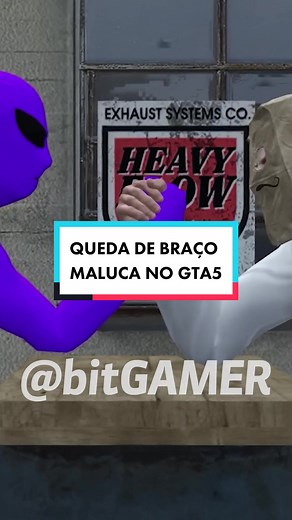 Epic Arm Wrestling in GTA5 - Bit Gamer