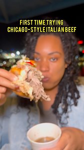 Trying Chicago-style food for the first time🤯😩 the FLAVOR! I decided to place a pick up order on Postmates from a local Phoenix gem, Spinatos❤️‍🔥 Before now I couldn’t understand how a dipped sandwich would work with my taste buds, but omg! They know what they’re doing. Highly recommend ordering from Spinatos🫰🏽 #chicagofood #italianbeef #phoenixfoodie | Just Lex