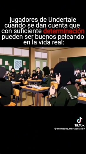 MANTEN LA DETERMINACIÓN #undertale #sansmeme #deltarune #memes #chara #pixelart #humor #papyrus