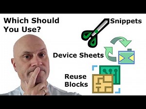 Altium Designer Re-Use Blocks, Snippets, and Device Sheets - What's the Difference?