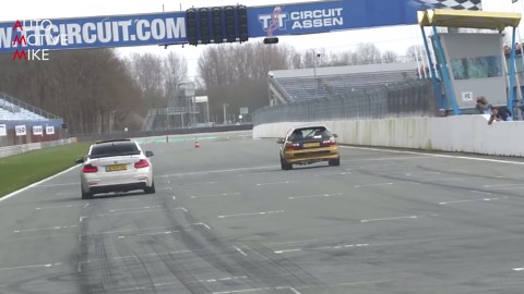 Honda Civic VTEC Turbo vs Lamborghini Huracan