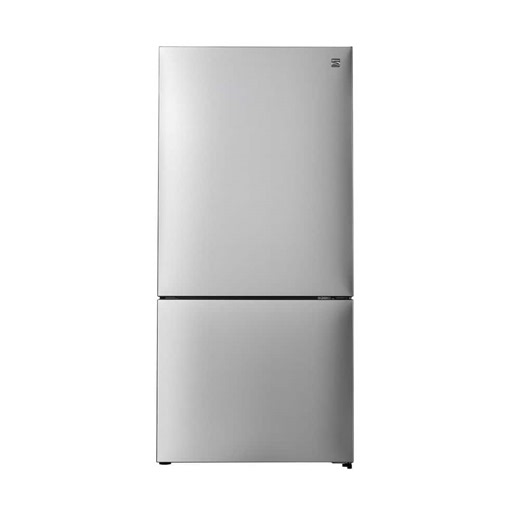 Check The Home Depot's Q&A Before Buying: KENMORE 31 in. W, 17.8 cu. ft. Fingerprint-Resistant Stainless Steel Refrigerator with Bottom Freezer and Icemaker