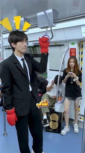 Why does he never take off his gloves? 🤯