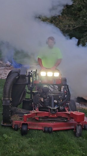 Spencer Lawn Care | TORO GRANDSTAND LIGHT KIT AND BAGGER ARE 🔥🤣 | Instagram