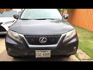 2010 RX350 DIY: replace oxygen sensor to stop TRACTION CONTROL/ CHECK ENGINE light