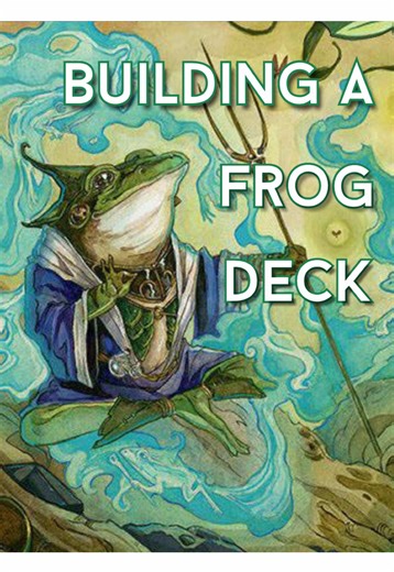 FROGS! 🐸 Let me know if you have any frog suggestions! #magicthegathering #mtg #cardopening #bloomburrow #frog
