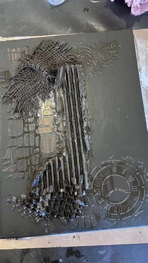 Two families joined me today at my Mixed Media Journal Cover workshop. Each creating their own unique story using various items from around the home including products from Powertex, Stamperia, resins and mica powders. Thank you everyone for a wonderful day. | Ladybird Creative Arts | Facebook