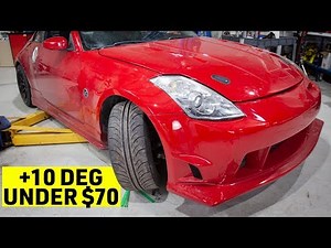 Nissan 350Z How To Cheap & Easy Steering Angle Mod