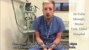8.6K views · 104 reactions | Today is World Stroke Day and a good chance for all of us to improve our awareness of stroke signs and symptoms. By acting FAST, you signifcantly improve the chances of recovery from stroke.This video highlights what we all need to know about stroke. | Belfast Health and Social Care Trust | Facebook