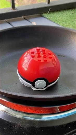 Melting a MEGA BLOKS POKÉ BALL! #pokemon #pokeball