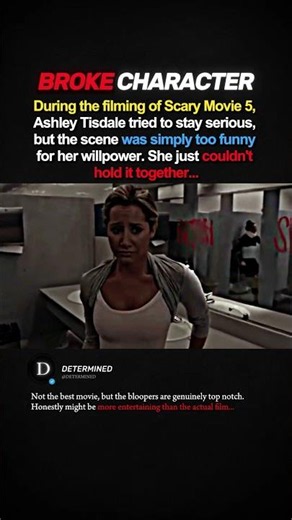 Ashley Tisdale Couldn't Stop Laughing on Scary Movie 5 Set