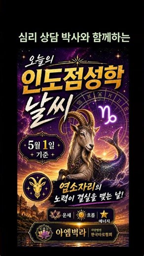 별자리를 무시하지 마세요. 이제 결실이 나타납니다 . [염소자리. 오늘의 별자리 운세]