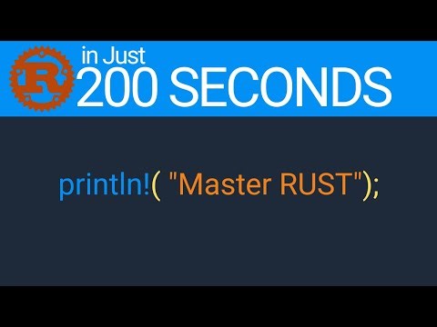 Master RUST in 200 Seconds (Urdu/Hindi) | Rust Programming Tutorial for Beginners