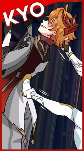 Diluc Catches Childe And Lumine...Wrestling? (#genshinimpact Comic Dub)