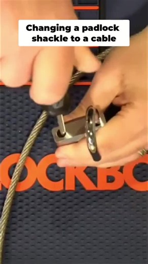 Unlock Versatility: New Cable Shackle Revealed! #lockboss #clksupplies #locksmith #locks #locksmiths