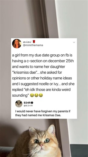 Those are weird sounding names
