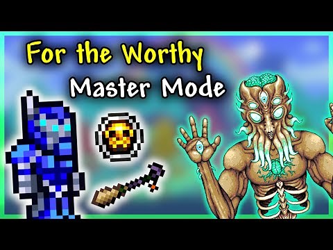 Moon Lord Made Easy - Terraria Master Mode + For The Worthy