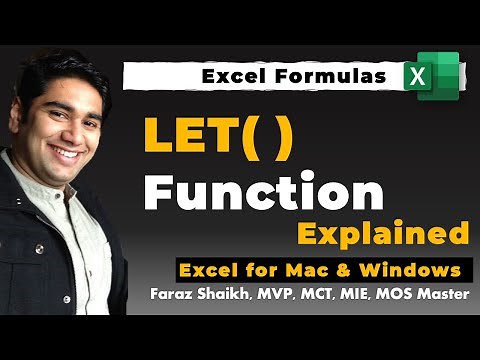 New Excel LET Function with 4 Examples