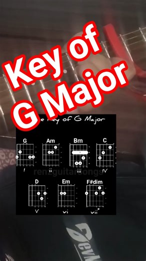 KEY 🗝️ OF G Major Guitar Chords pic with melodious song tune Starting From Aminor/Emajor #guitar