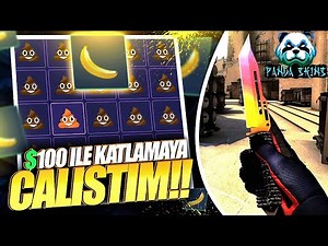 PANDASKİNS KASA AÇILIMI + MİNER İLE 100$ DAN KATLAMAYA ÇALIŞTIM ! PANDASKİNS PROMO CODE 2024