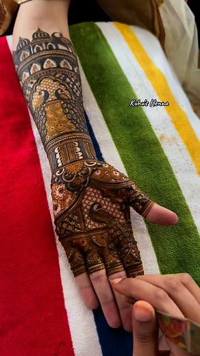 10K views · 89 reactions | Mehendi Design || Bridal Henna || Tutorial...