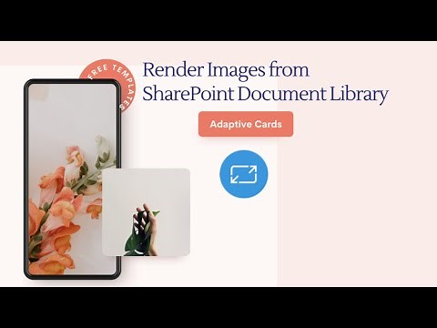 Adaptive Cards: Serve Images from SharePoint Library
