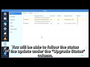 UNV Camera Cloud Update