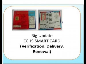 ECHS Smart Card - Verification and Payment