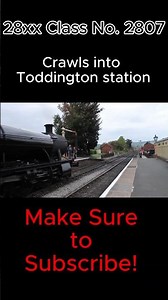 Heavy Freight... idk what else to say lol #gwsr #heritagerailway #gwr #steamlocomotive #railway