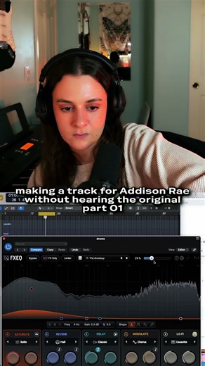 day 11 - it's time for some #addisonrae 💗 full episode up now #musicproducer #logicprox